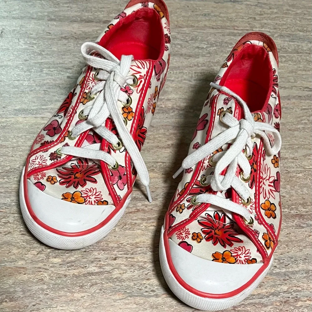 Coach Barrett floral sneakers - Picture 13 of 16